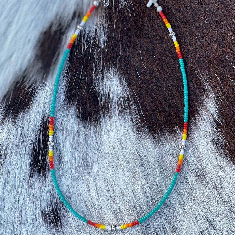 Western Beaded Choker